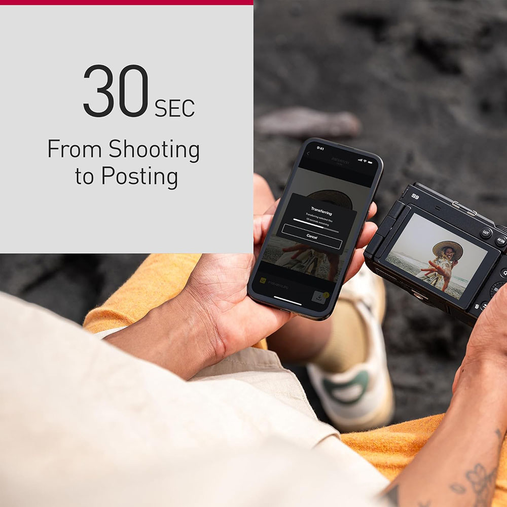 Panasonic Lumix DC-S9E-K Full Frame Mirrorless Open Gate Vlogging Camera