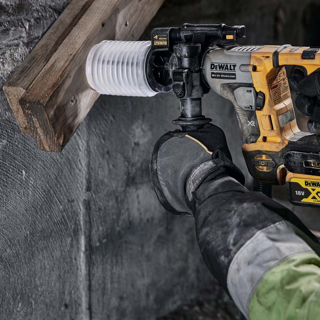 DEWALT DCH172P2-GB 18V XR BRUSHLESS 16MM SDS+ PLUS ROTARY HAMMER DRILL INC 2X 5.0AH BATTS