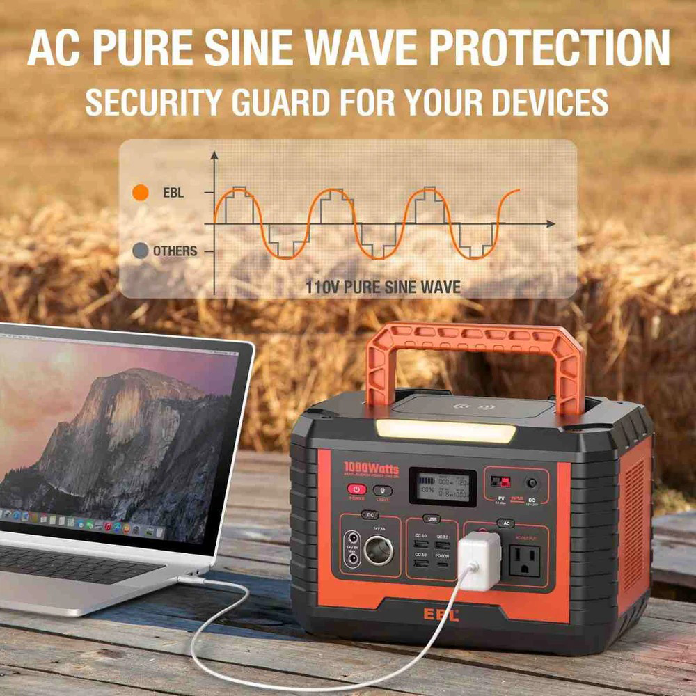 EBL 1000W Portable Power Station