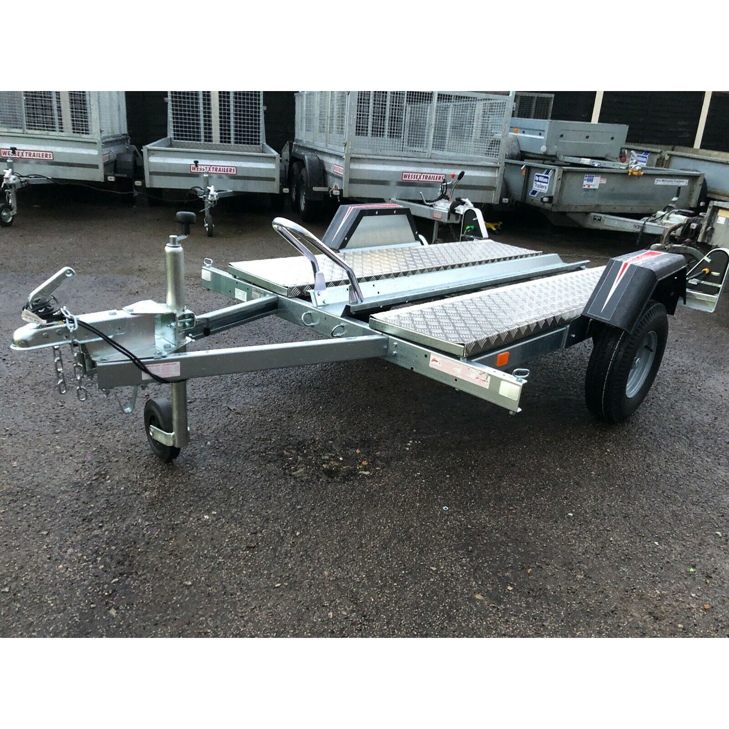 Erde CH451 Single Motorcycle Bike Motorcycle Trailer
