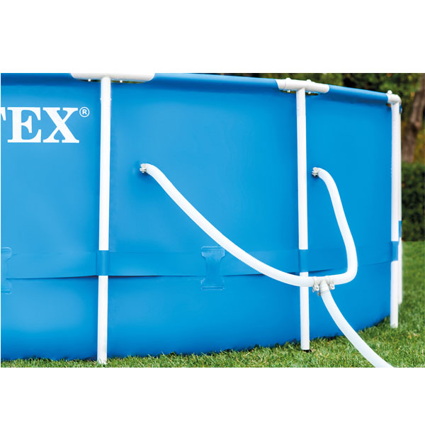 INTEX 28211EH 12ft x 30in Metal Frame Pool with Cartridge Filter Pump