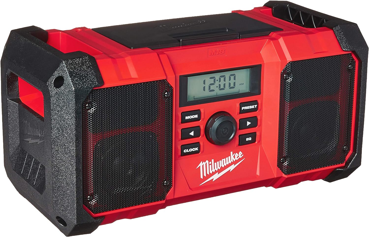 Milwaukee 2890-20 18V Dual Chemistry M18 Jobsite Radio with Shock Absorbing End Caps