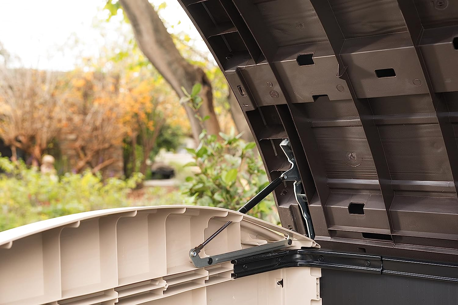 Keter Store It Out Ultra 2000L Bike Shed - Beige/Brown